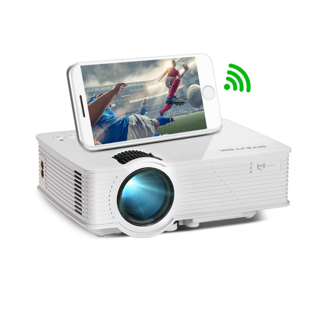 Projetor de Led Projeção de Imagem e Vídeo Multimídia Lcd 1500 Lúmens Cinema Casa