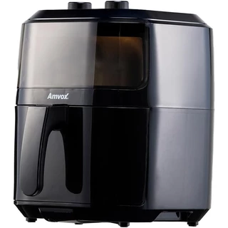 Fritadeira Air Fryer Turbo Cyclo Amvox Arf 1250 5,5L 1400W 220V - Preto
