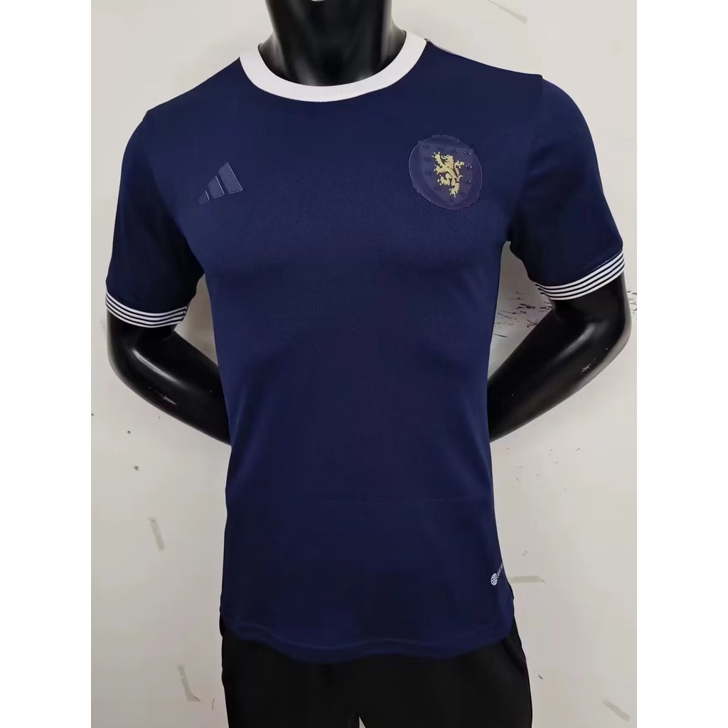 【 Player Version 】 2324 New Scotland 150th Anniversary Special Edition Roupa Esportiva De Alta Qualidade Camisa De Futebol De Manga Curta Camiseta AAA +