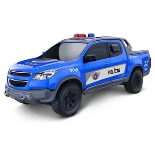 Miniatura Viatura Pick-up S10 Policia Rio De Janeiro 1148 - Roma