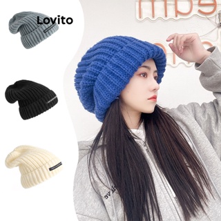 Lovito Chapéus Básicos Lisos Casuais Para Mulheres LFA11085