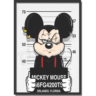 Quadro Decorativo Mickey Preso Mouse