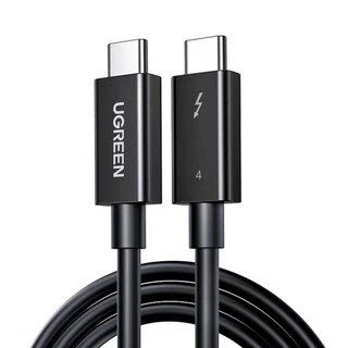 Cabo Thunderbolt 4 Ugreen Usb C Macho para Macho 0.8M Preto