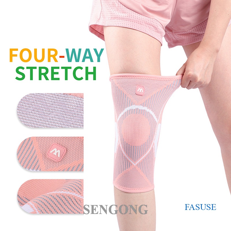 SENGONG Sports Fitness Knee Pads Suporte De Joelheiras Elástico