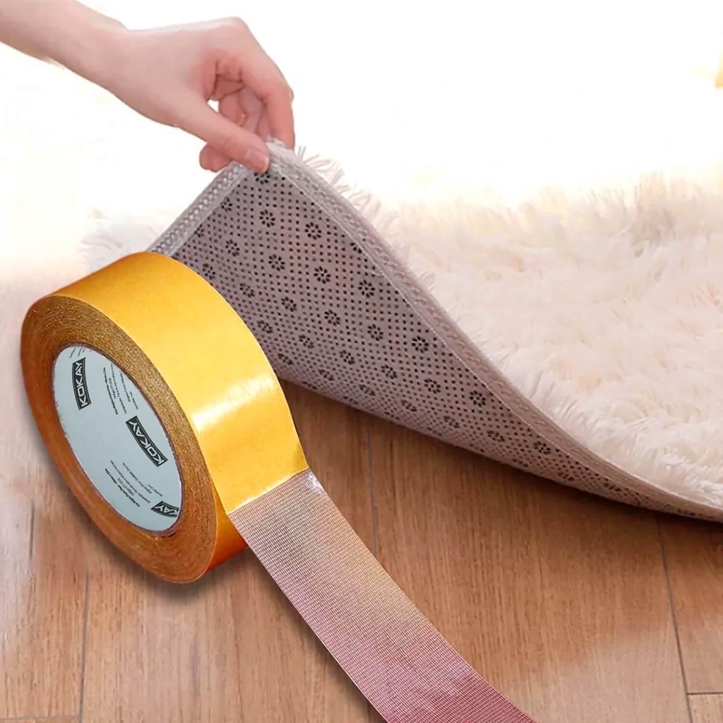 Fita dupla face resistente de 10M super pegajosa Transparente Fixa Extra Forte Grossura 0.3mm Largura 2 cm profundidade 10