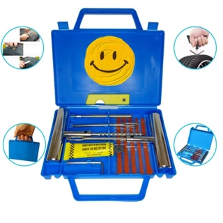Reparo de pneus com Maleta remendo de pneu frio moto carro reparo macarrão Maleta com Reparo de Pneus Pronta Entrega em Oferta na Shopee