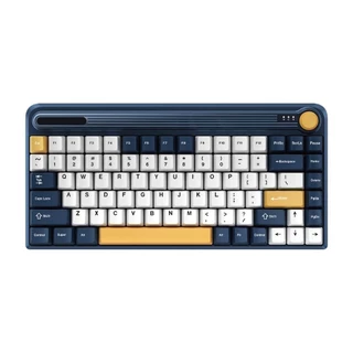 Teclado Gamer Mecânico Wireless Bluetooth com Switch Outemu Azul