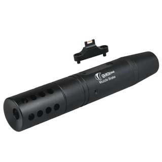 Massa De Mira Quickshot M02 Com Fibra Óptica +Muzzle Brake