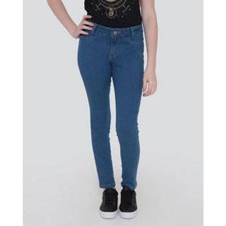 Calça Jeans Juvenil Skinny Azul