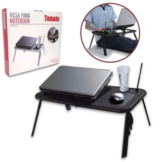 Mesa Articulada Notebook Dobrável Com Cooler Sofá Cama