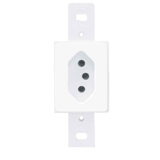 Tomada 20A 250V Blanc 1336 Fame