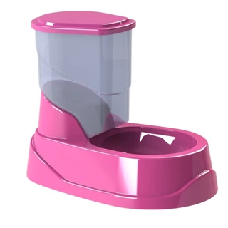 Comedouro Automático Dosador Four Plastic 500g para Cães e Gatos