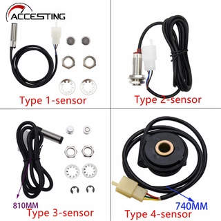 Medidor Universal De Velocidade De Motocicleta RPM Sensor Digital LCD