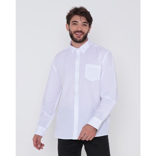 Camisa Social Masculina Slim Branca