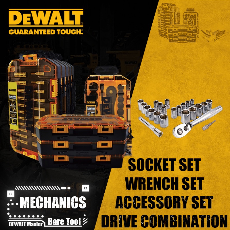 DEWALT Conjunto De Chaves Combinadas De Acionamento Acessórios Para Ferramentas Manuais Automotivas