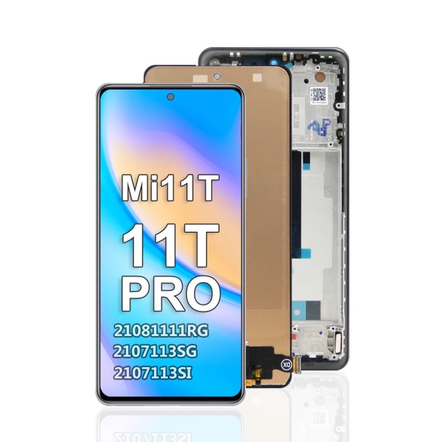 Premium Amoled Frontal Tela Para Xiaomi Mi 11T&Mi 11T Pro Compativel 21081111RG 2107113SG Display Touch Oled Lcd