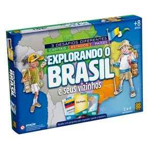 Jogo De Tabuleiro Monopoly Brasil - Grow - Arco-Íris Toys