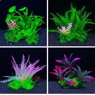 Decoração De Aquários Uma Variedade De Plantas Simuladas Aquáticas Produtos Decorativos