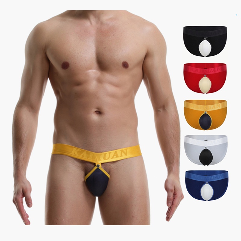 Bolsa Para Pênis De Design Mais Recente Enorme Buldge Men's Briefs Funny  Underwear KX009-GC