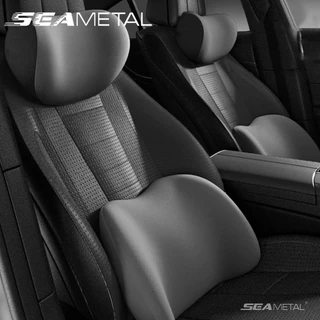 SEAMETAL Almofada Para O Pescoço Do Carro A Cabeça Cintura Universal Acessórios Interiores