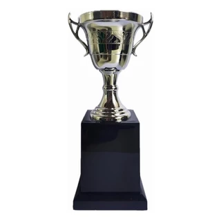 Trofeu Mini Taca Prata Premio Simbolico Destaques Oficial