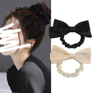 Lovito Laços De Cabelo Elegantes De Princesa Com Laço Simples Para Mulheres LFA11399