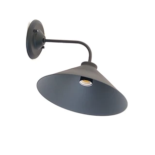 Arandela Chapeu Lustre Parede Luminaria Decorativo Moderno Preto Para 1 Lampada Soquete Comum E27 Referencia 2841/.000 Nacional