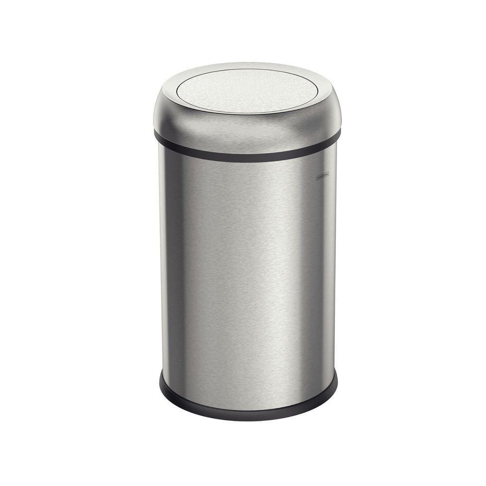 Lixeira Tramontina Friuli 65l Em Aço Inox | Shopee Brasil