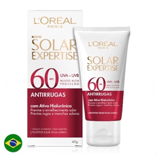 Protetor Solar Facial Loreal Paris Solar Expertise Antirrugas FPS 60 40g