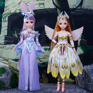 35 peça crianças cabeleireiro vestir maquiagem conjunto simulação bonecas  meninas cabeleireiro princesa bonecas brinquedos meninas playset -  AliExpress