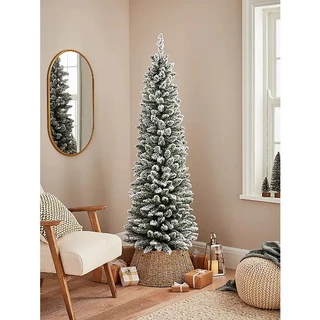 Árvore de Natal Slim Nevada de 2,10m: Elegância e Espetacularidade com 370 Galhos