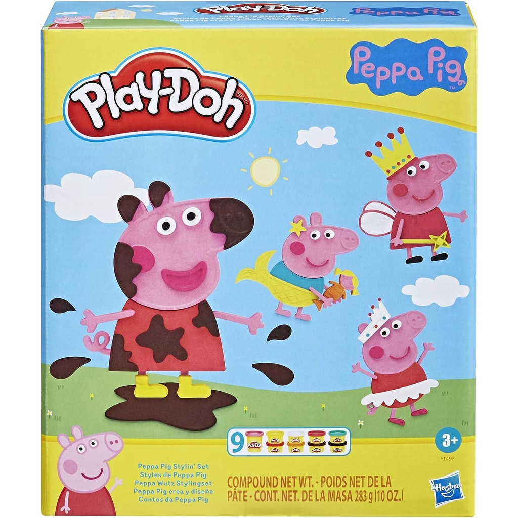 Peppa Dia De Sorvete Com A Família Pig - F2171 - Hasbro - Real