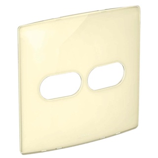 Placa 4x4 1 1 posto horizontal quinoa gloss Nereya Pial