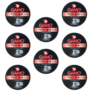 8un Chumbinho 5.5mm Gamo Match Classic Training - 250un