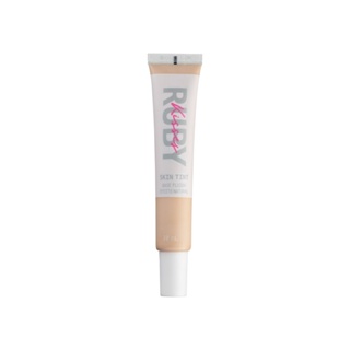 Base Facial Skin Tint Fluida Ruby Kiss Efeito Natural Cor 105 30ml