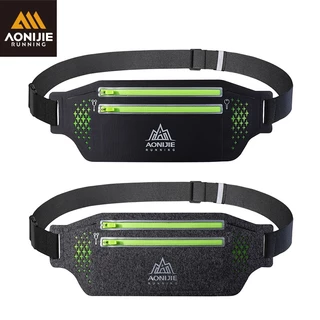 AONIJIE Correia De Cintura Ajustável Para Corrida Fanny Pack Unisex Estilo W923/W946