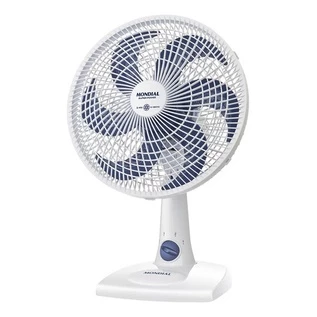 Ventilador De Mesa 30cm Branco Mondial 6 Pás Super Vento