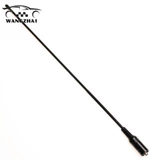 Antena baofeng walkie talkie de banda dupla vhf/uhf sma-femmina para rádio portátil baofeng UV-5R UV-BF