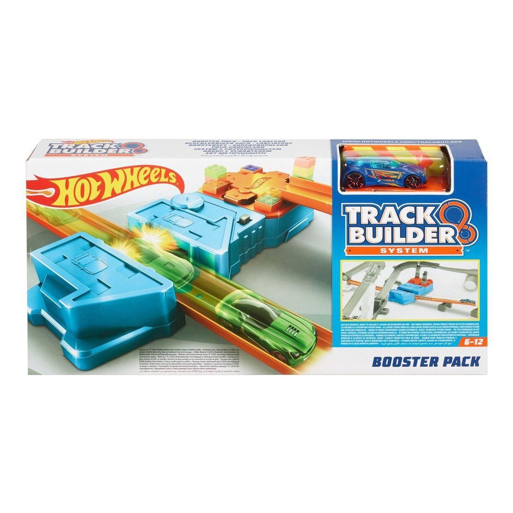 Pista Hot Wheels Track Builder Pista De Impulso - GLC87/GVG08