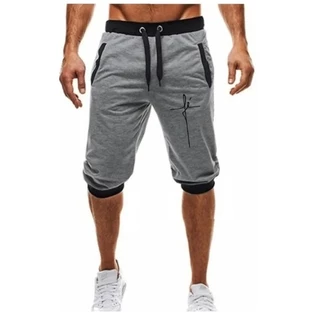 Bermuda Estampa ''FÉ'' Saruel Skinny Masculina - Modelagem Justa e Confortável