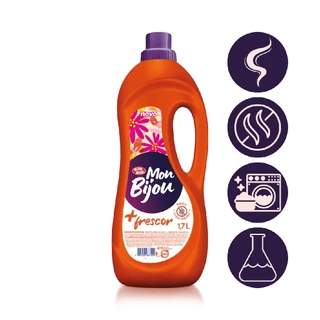 Amaciante Roupas Frescor Reduz Odores Mon Bijou Bombril 1,7L