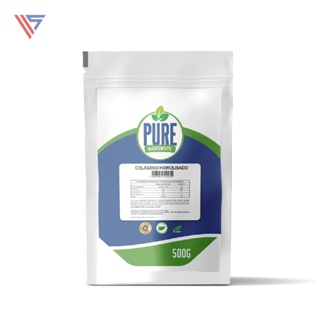 Colágeno 500g 100% Puro C/ Certificado Pure Ingredient