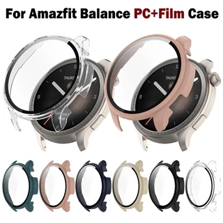 Para A Amazfit Balance PC Bumper Protector De Pára-Choques Com Filme Temperado Capa Protetora À Prova D'água