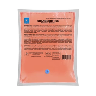 Sabonete Espuma Cranberry Ice 600ml Spartan em Oferta na Shopee