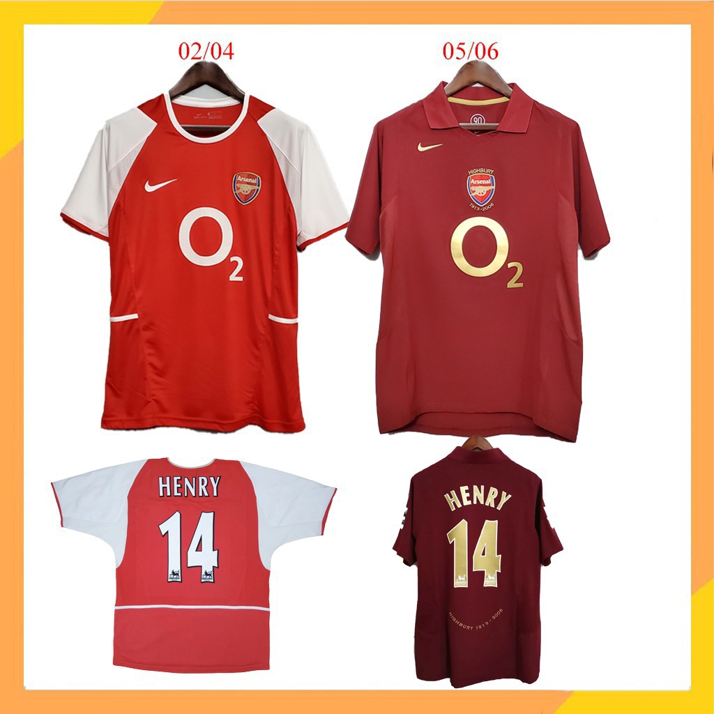Camisa Thierry Henry Armoury Retro