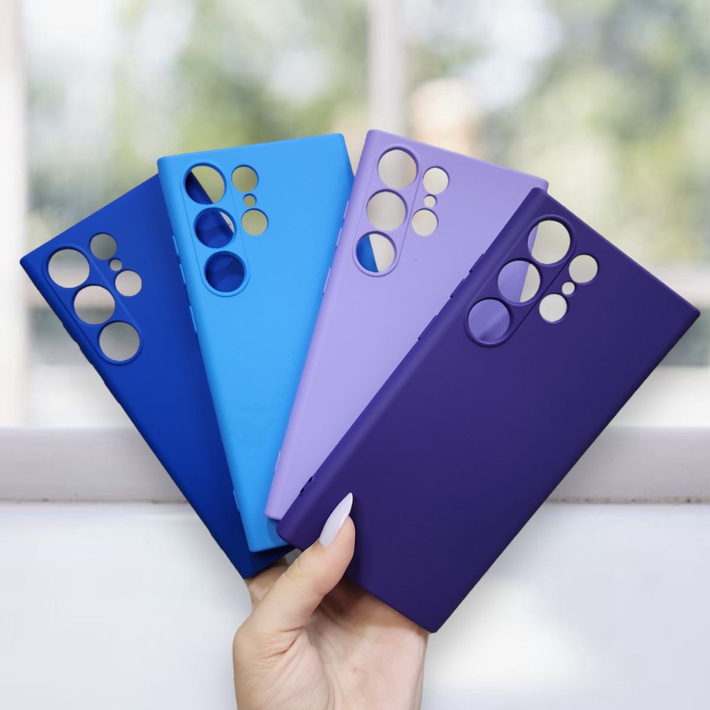 Capa Para Samsung Galaxy S23 Ultra Silicone Aveludada