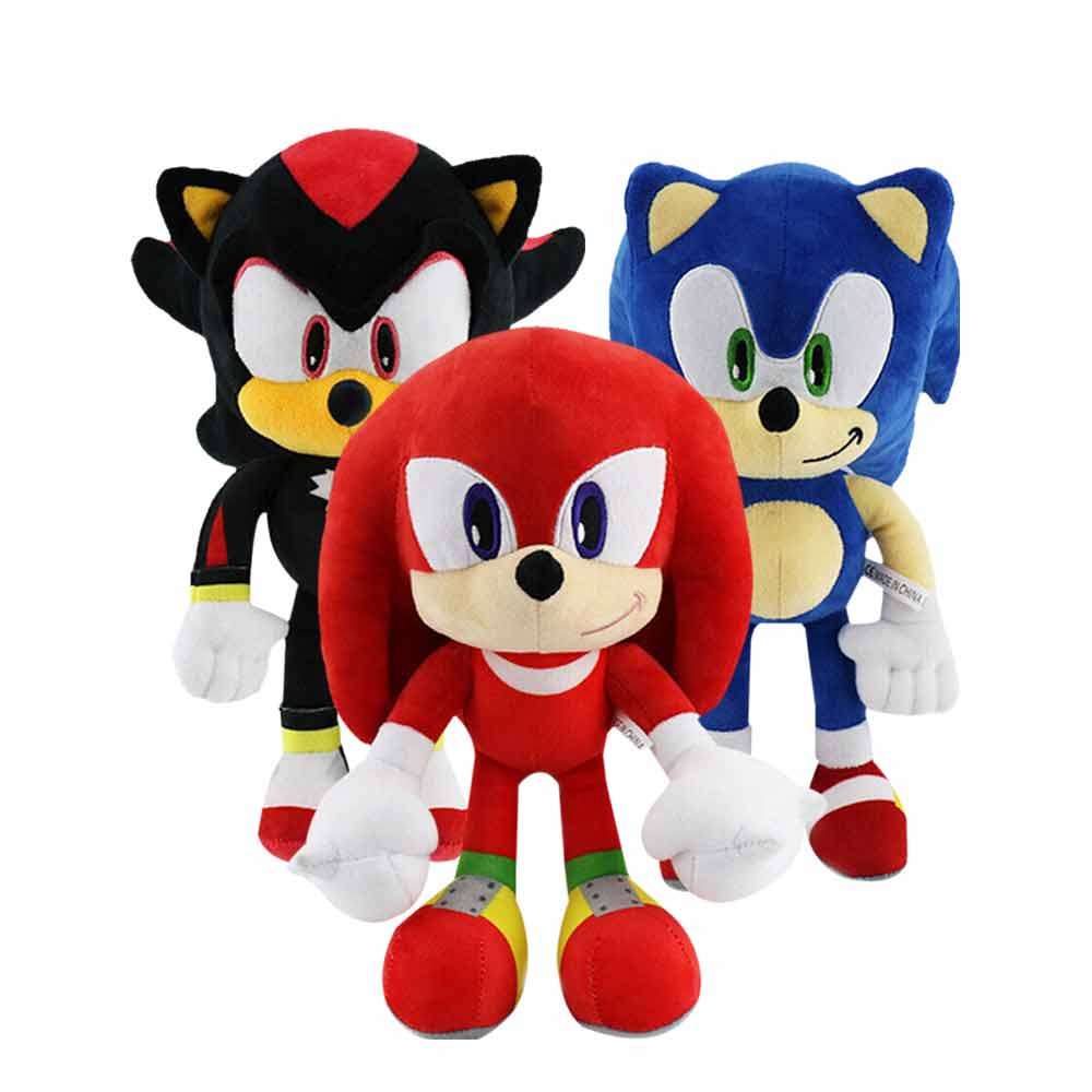 Large sonic store the hedgehog plush