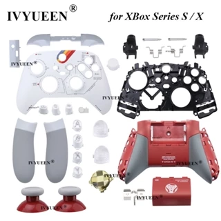 IVYUEEN Para Xbox Series Xs Core Controlador Escudo Caso Starfield Capa Frontal + Botões De Gatilho ABXY LB RB
