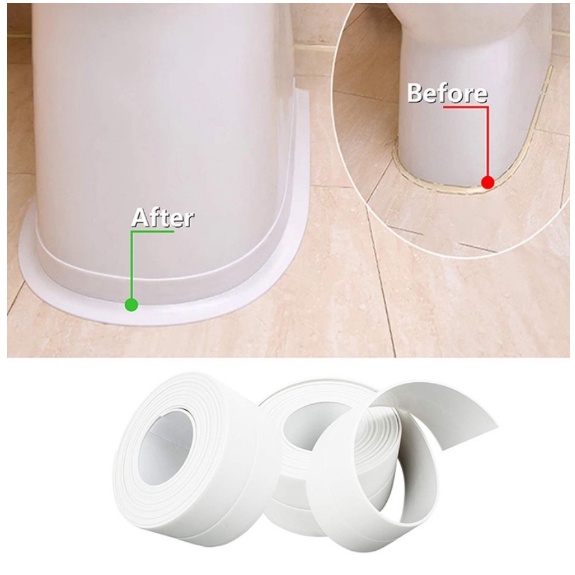 Fita Selante De Pvc À Prova D 'Água Para Cozinha / Banheiro / Banheira