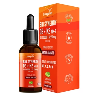 BIOGENS BIO SYNERGY D3+K2 MK-7 20ML